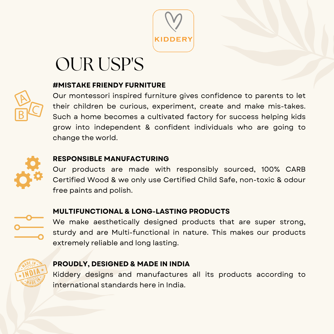 Kiddery Baby Dining Chair for Feeding | 4-in-1 Convertible | 6 Months to 3 Years | Pink