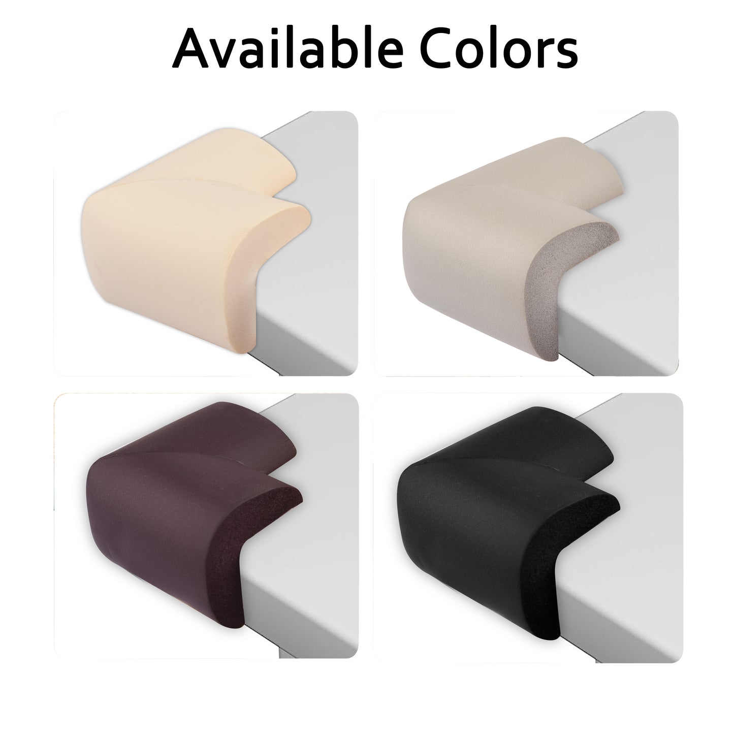 Kiddery Baby Proofing Corner Guard | Black