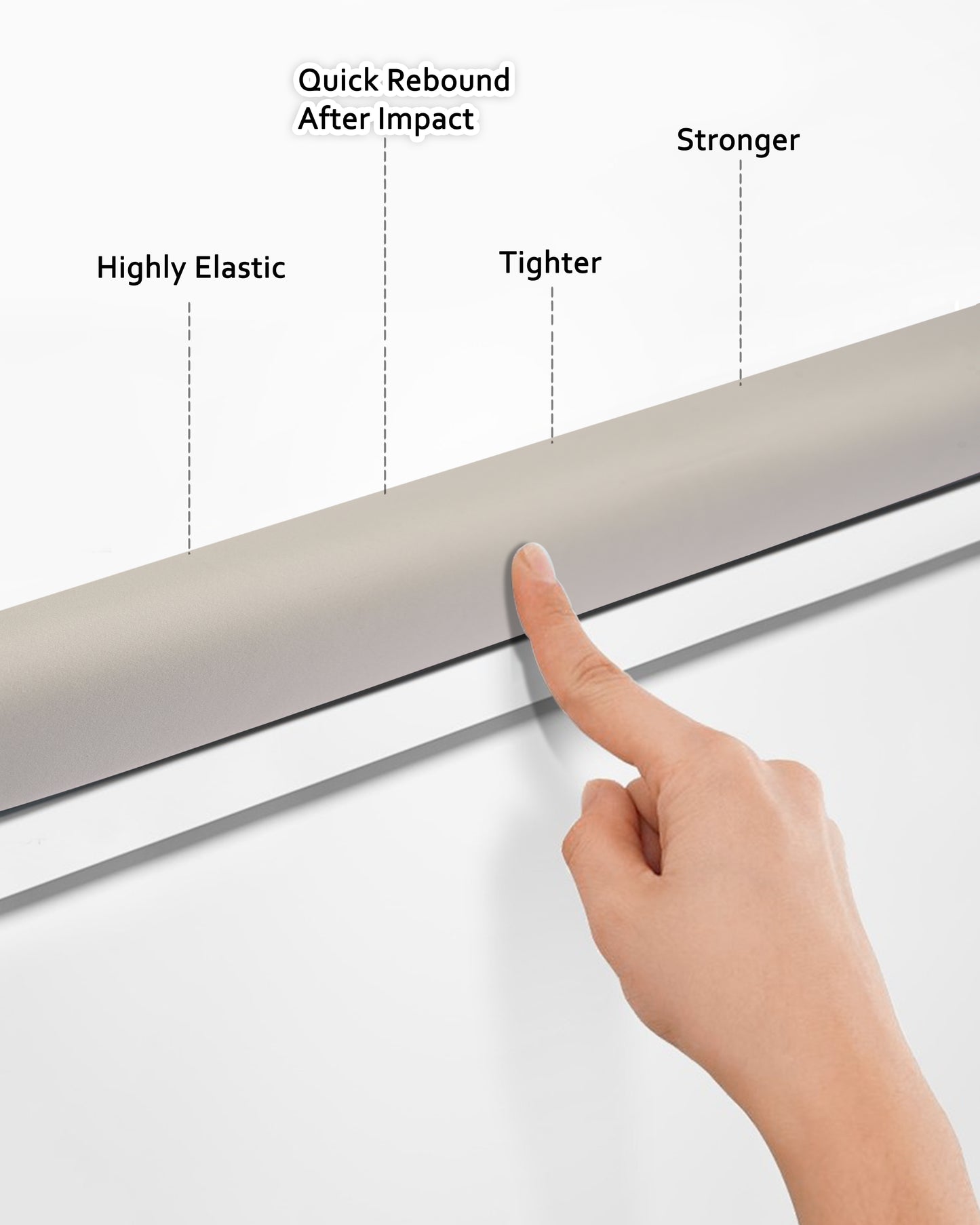 Kiddery Baby Proofing Kit | Edge Corner Guards | Grey