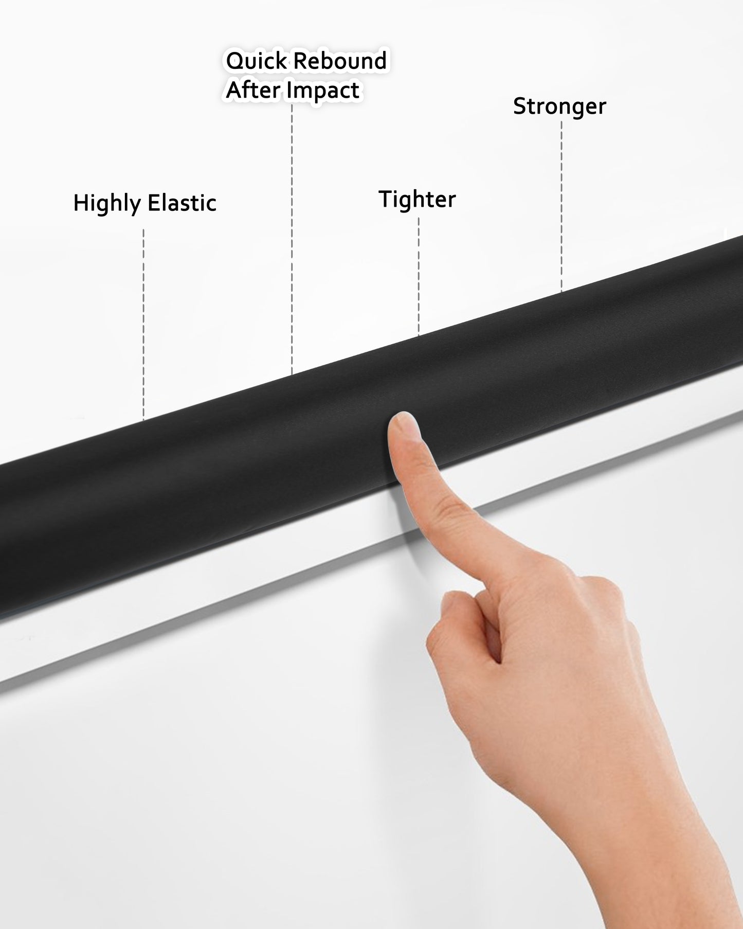 Kiddery Baby Proofing Kit | Edge Corner Guards | Black