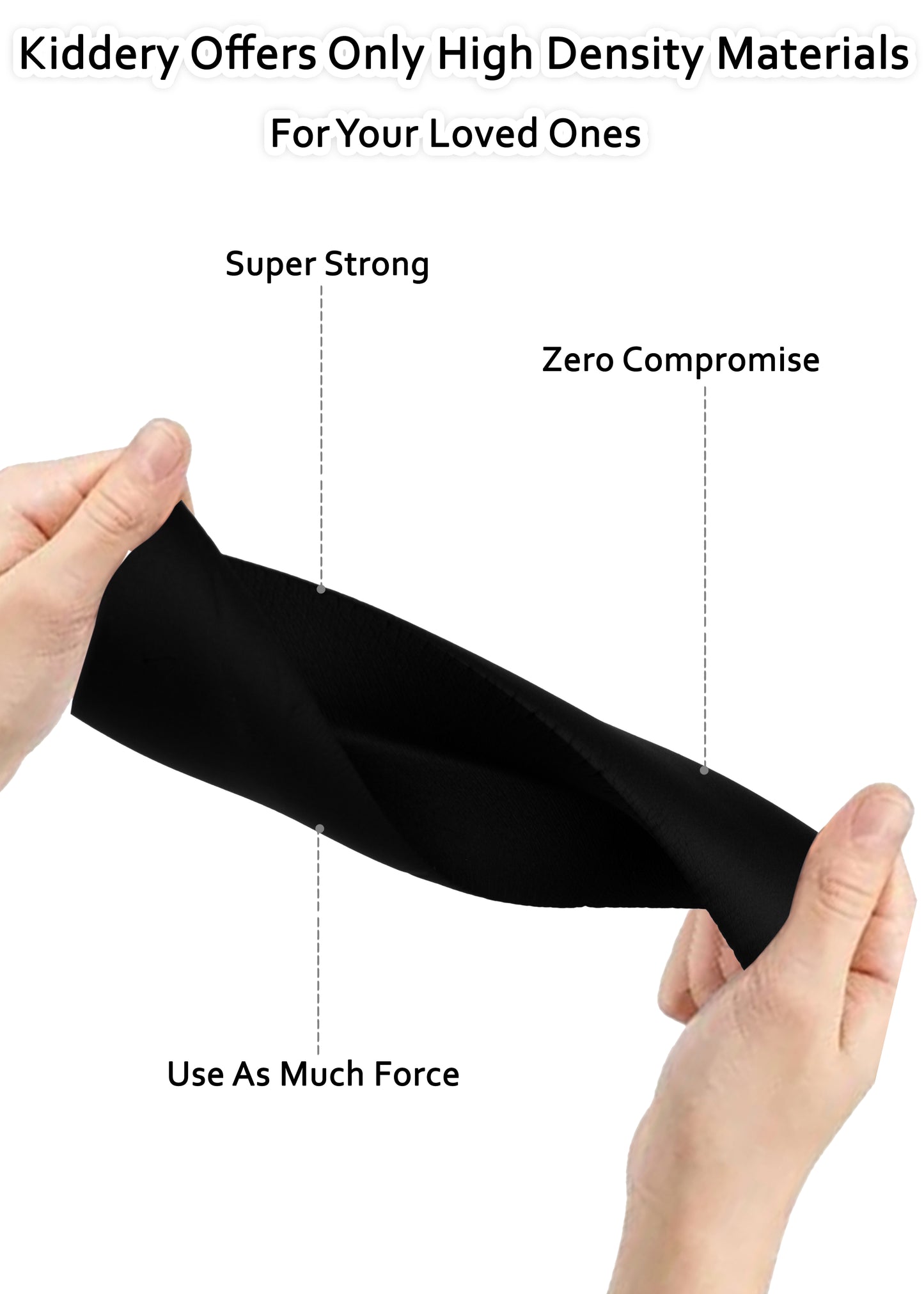 Kiddery Baby Proofing Kit | Edge Corner Guards | Black