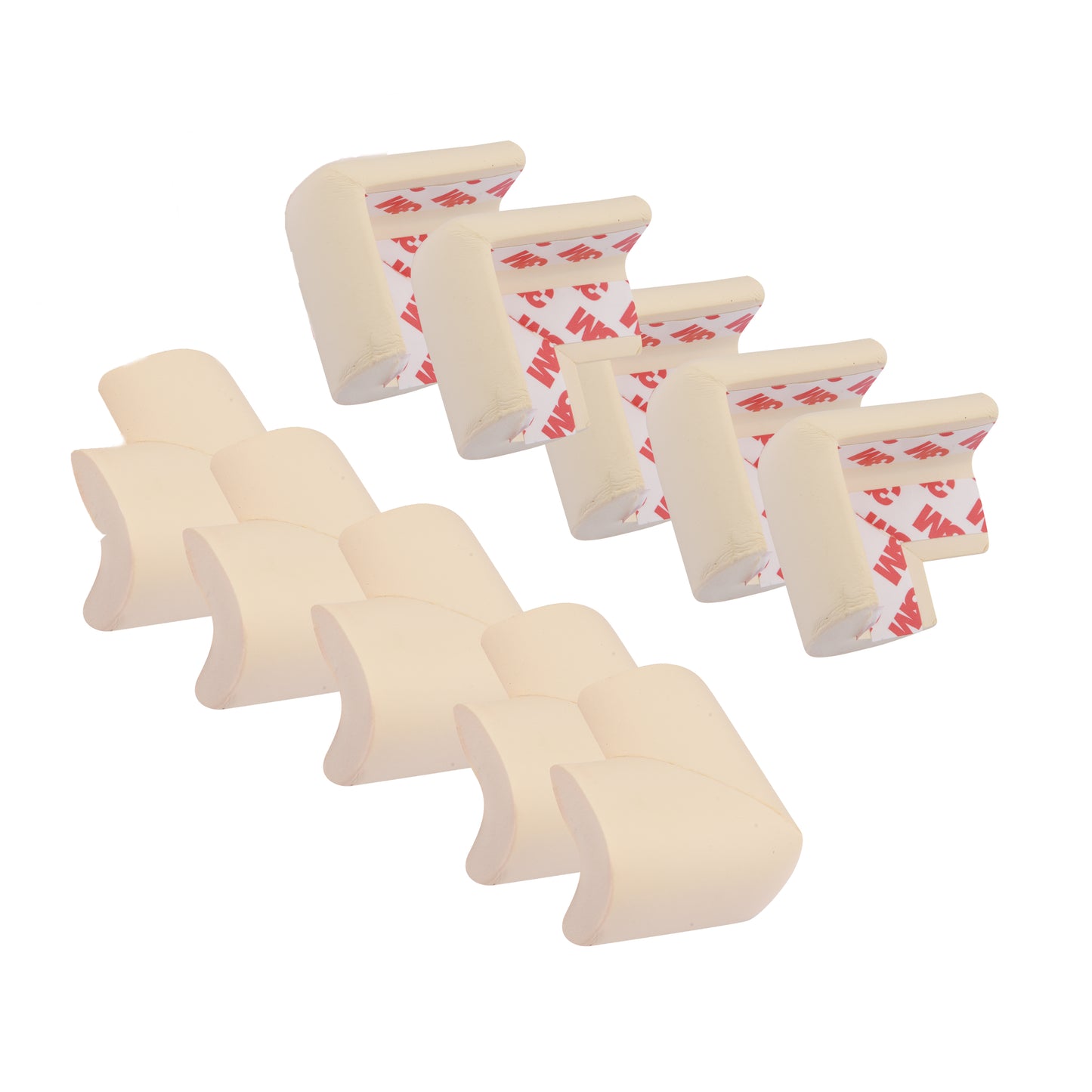 Kiddery Baby Proofing Corner Guard | White