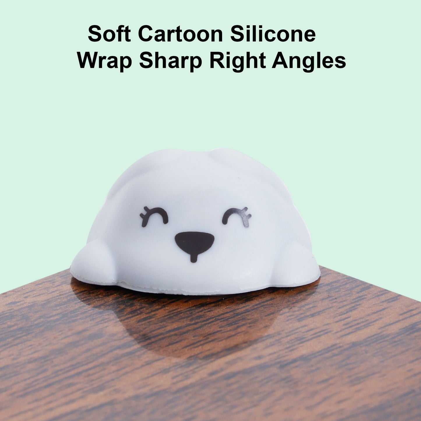 Kiddery Baby Proofing Silicon Corner Guard | Rabbit Shape | Pack of 4