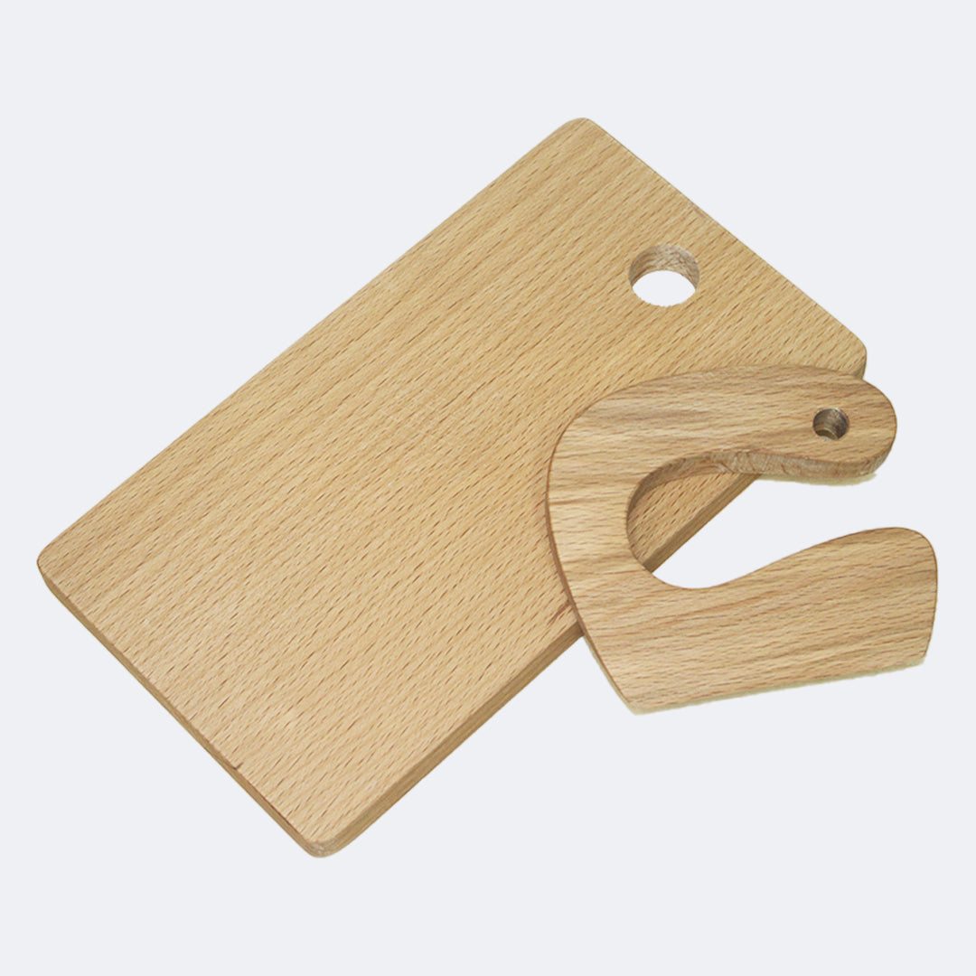Kiddery Montessori Knife and Cutting board