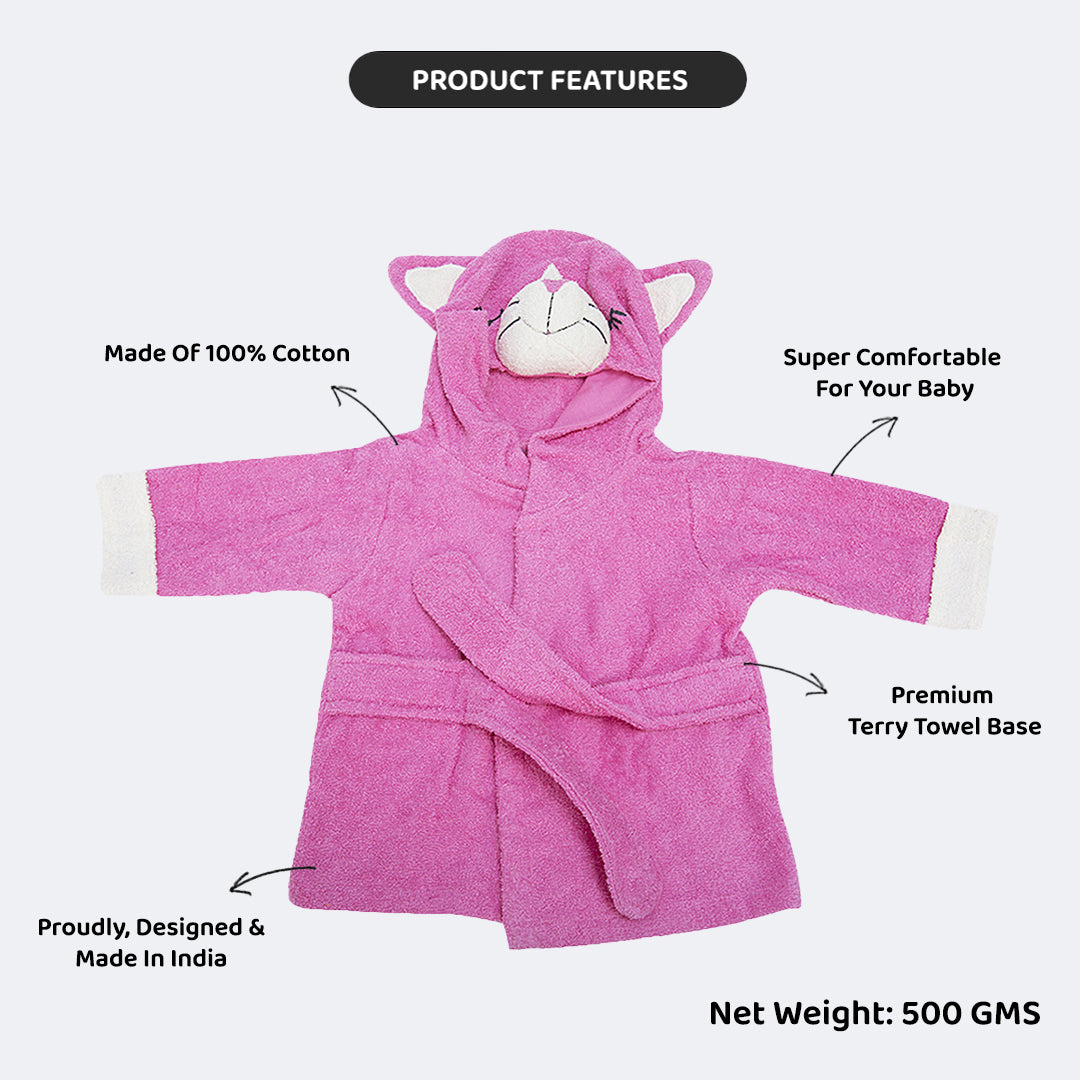 Kiddery Bathrobes | 0-12 Months | BELLA