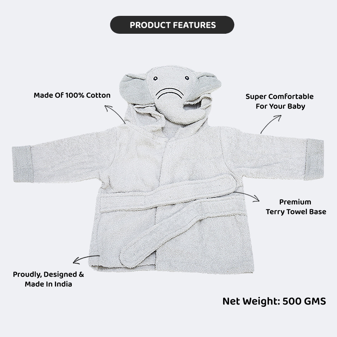 Kiddery Bathrobes | 0-12 Months | EELA