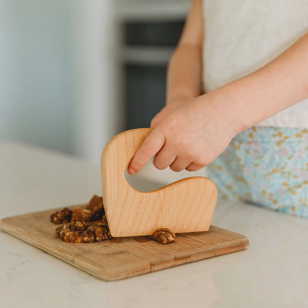 Kiddery Montessori Knife and Cutting board