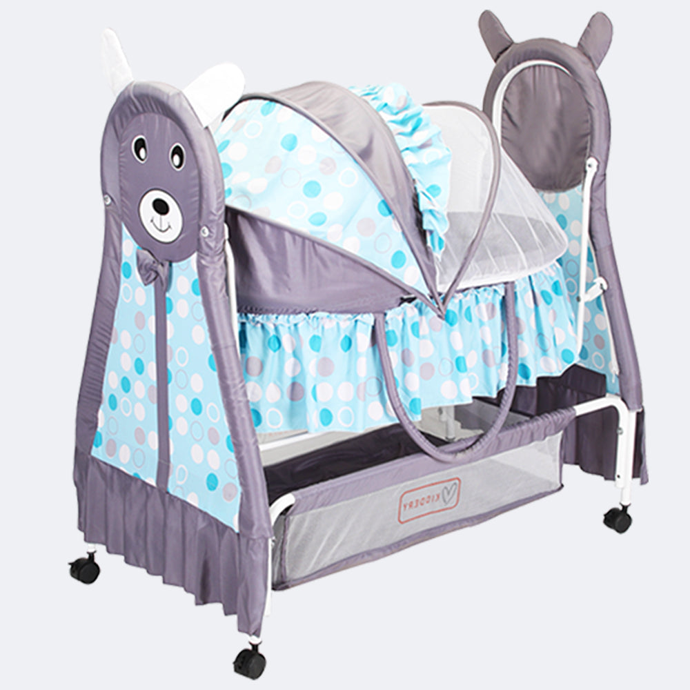 Kiddery Bella+Baloo | Baby Bassinet | Blue