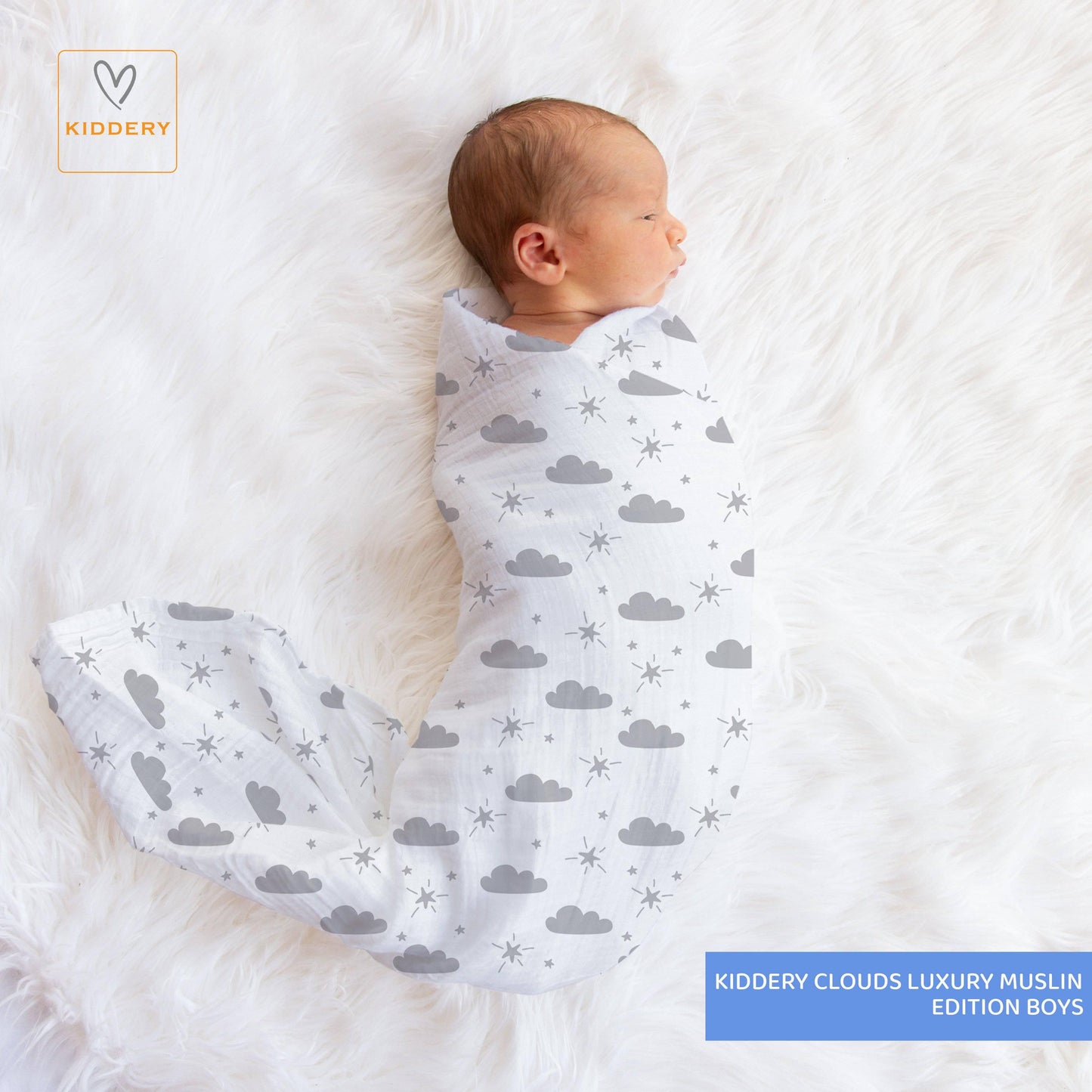 Kiddery Luxury Muslin Wraps - Kiddery