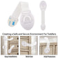 Kiddery Safety Lock | Baby Proofing Locks | Nylon Strap