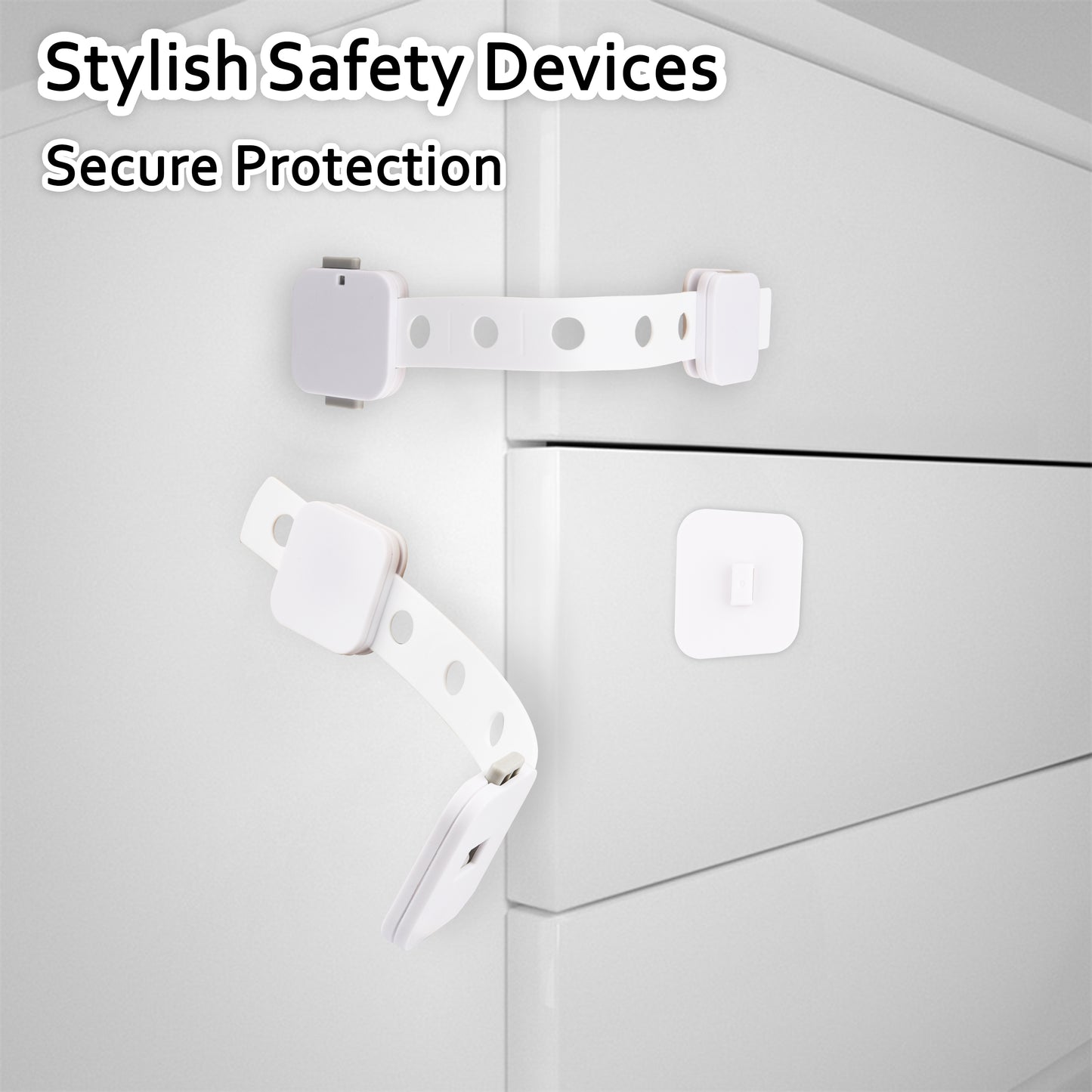 Kiddery Safety Lock | Baby Proofing Locks | ABS Strap
