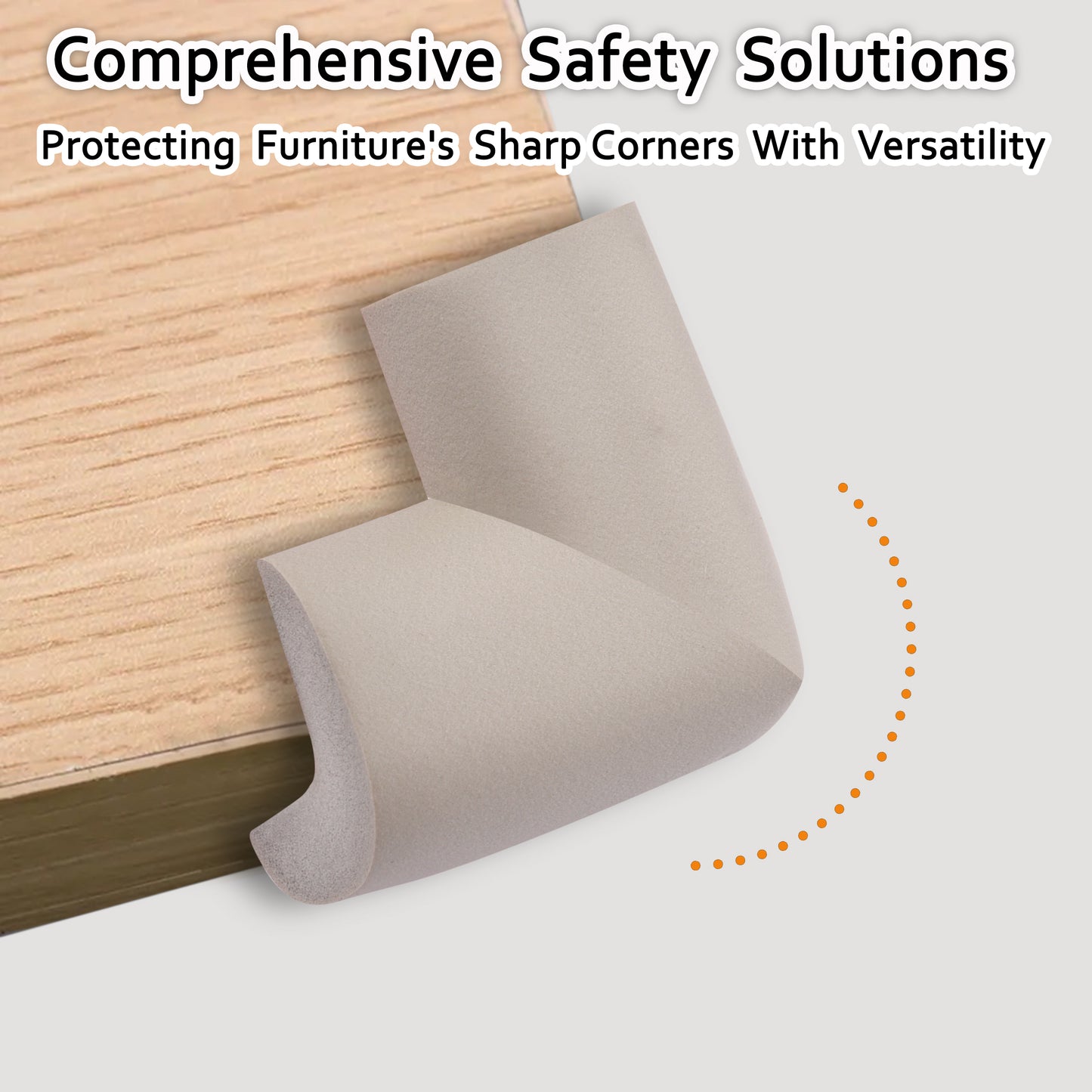 Kiddery Baby Proofing Corner Guard | Grey