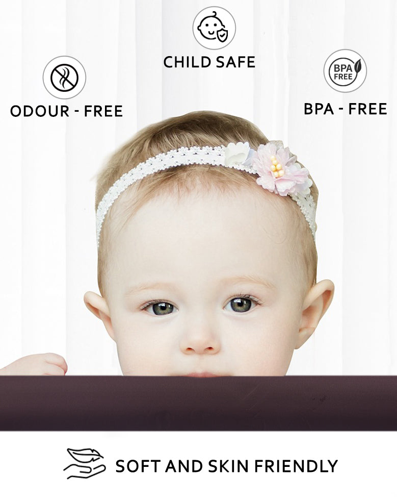 Kiddery Baby Proofing Kit | Edge Corner Guards | Brown