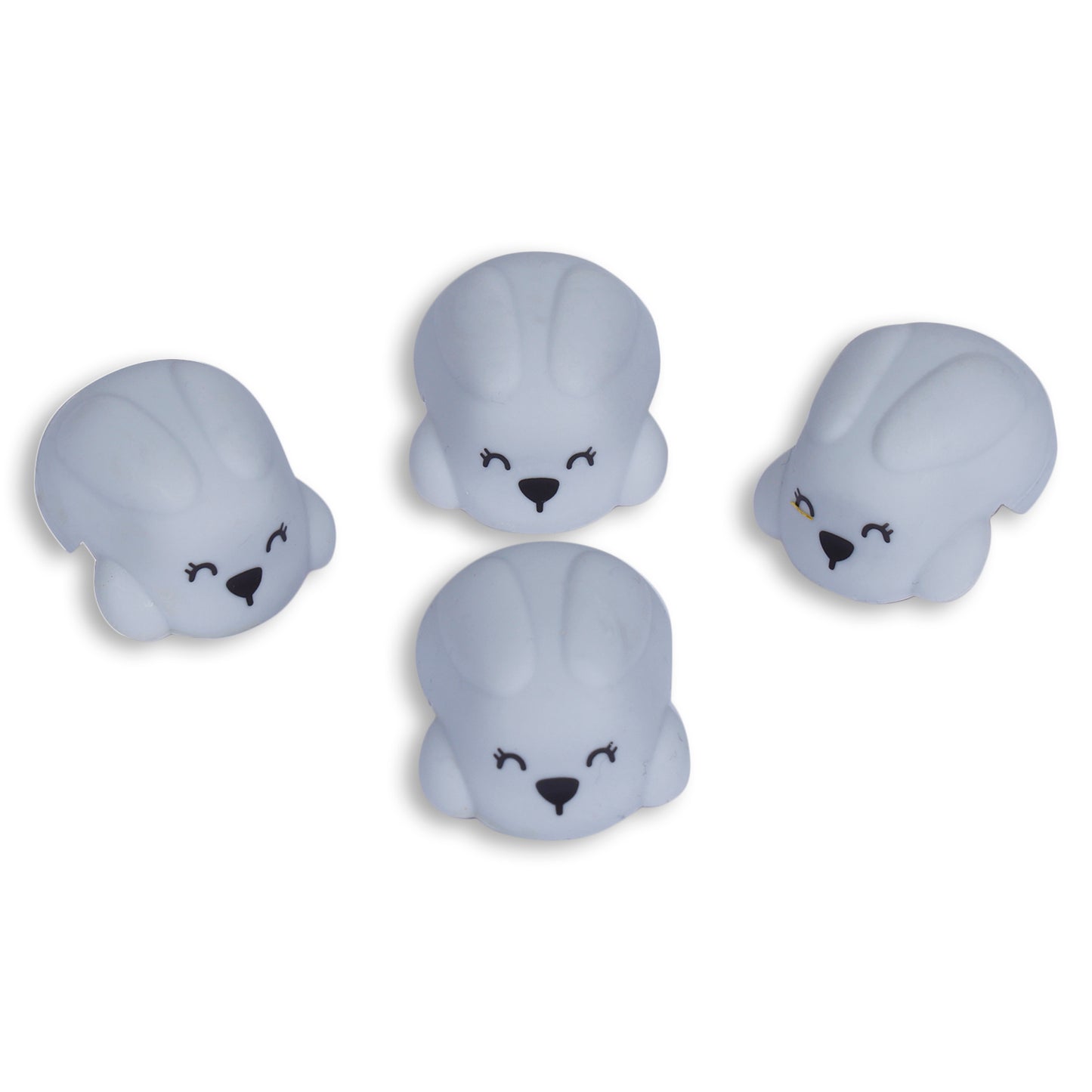 Kiddery Baby Proofing Silicon Corner Guard | Rabbit Shape | Pack of 4