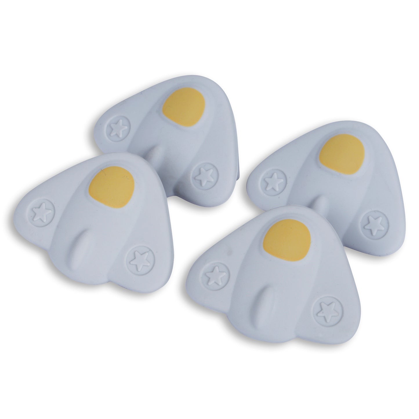 Kiddery Baby Proofing Silicon Corner Guard | Safety Protectors for Sharp Corners | Pack of 4