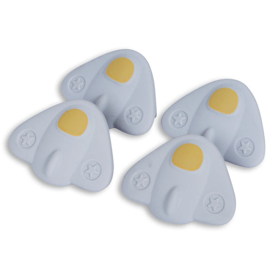 Kiddery Baby Proofing Silicon Corner Guard | Safety Protectors for Sharp Corners | Pack of 4