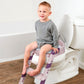 Kiddery Potty Training Seat For Toddler Boys & Girls | 1-5 Years | Adjustable Height | Non-Slip Design | Pink
