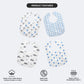 Kiddery Luxury Muslin Bibs