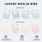 Kiddery Luxury Muslin Bibs