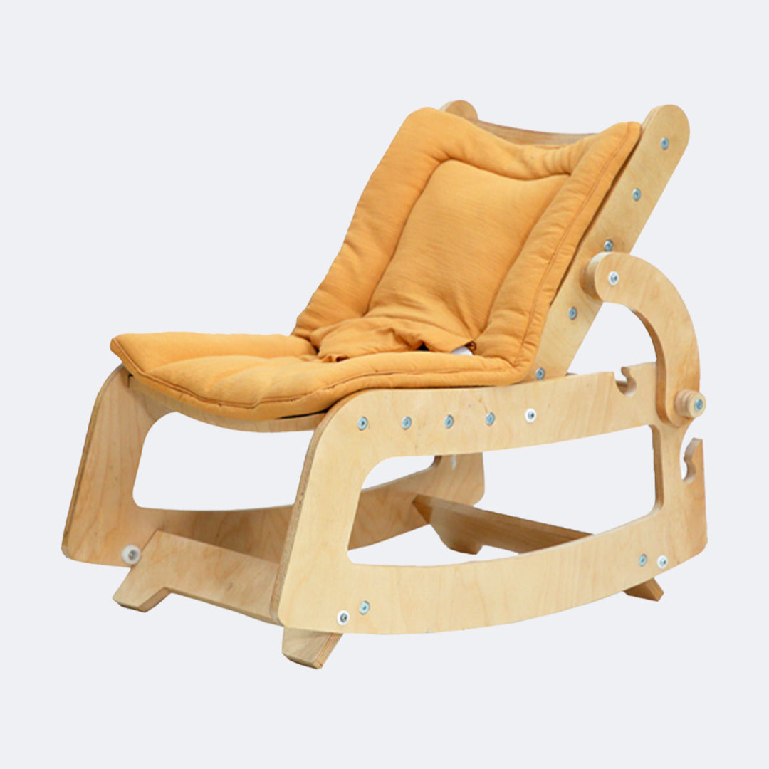 Kiddery Toddler Lounger | Wooden Montessori Furniture