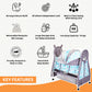 Kiddery Bella+Baloo | Baby Bassinet | Blue
