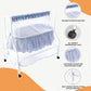 Kiddery Lyra | Baby Cradle | Blue Print