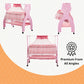 Kiddery Bella | Wooden Cradle | Pink