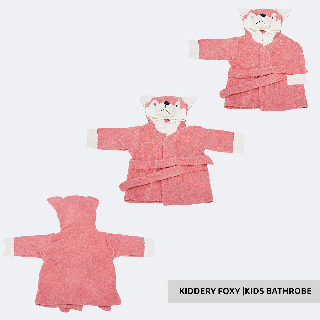 Kiddery Bathrobes | 0-12 Months | FOXY