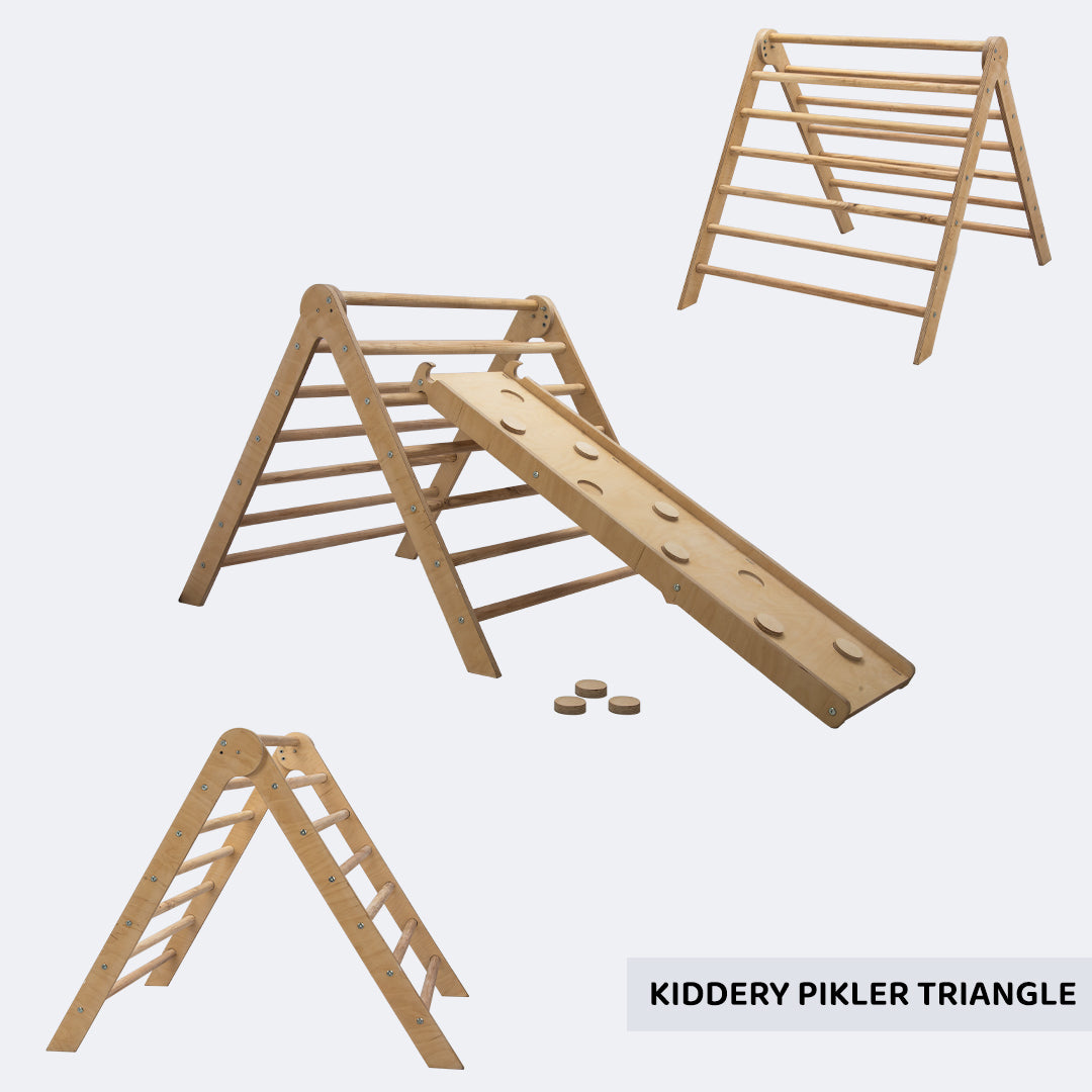 Kiddery Pikler Triangle | Montessori Inspired Furniture