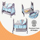 Kiddery Bella+Baloo | Baby Bassinet | Blue