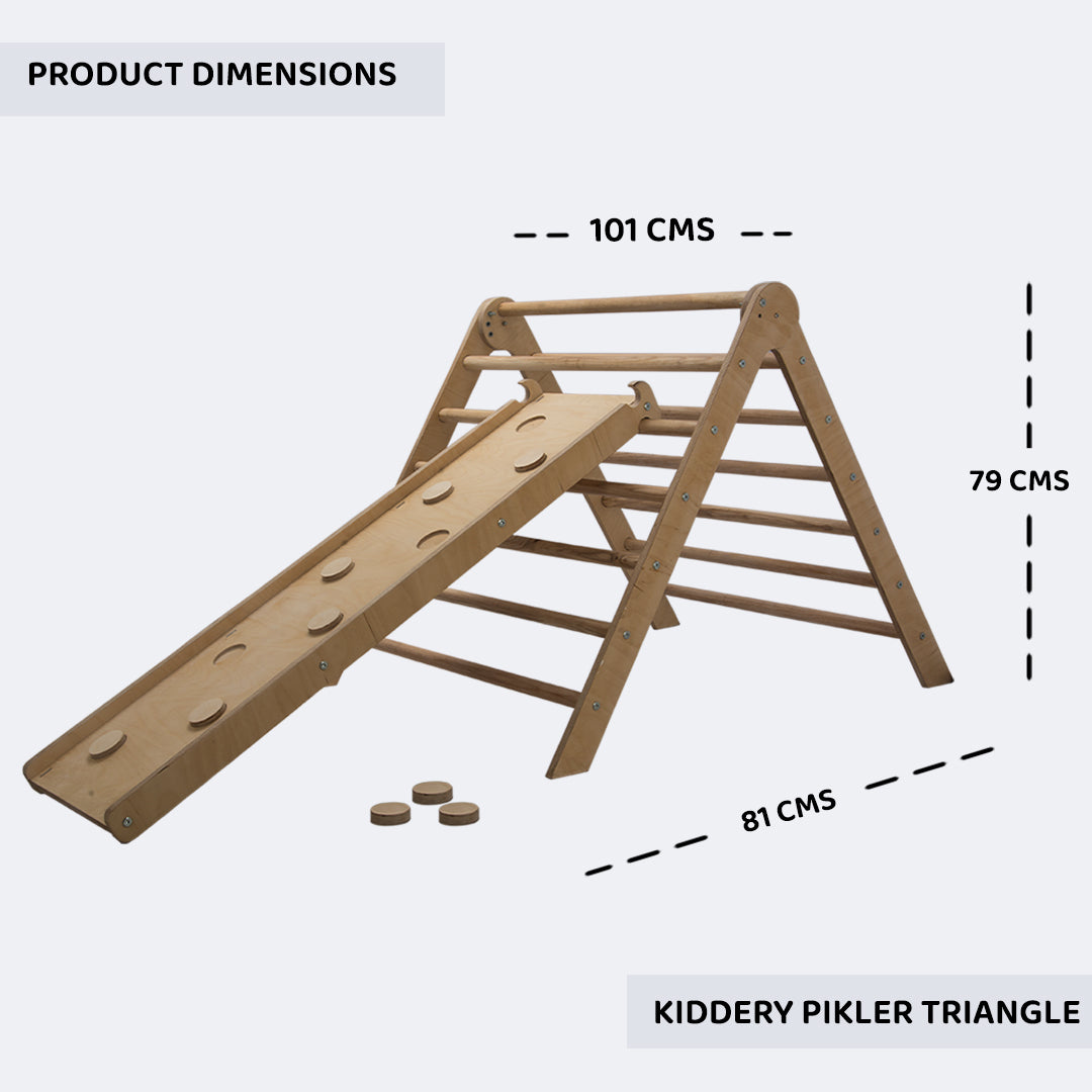 Kiddery Pikler Triangle | Montessori Inspired Furniture