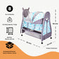 Kiddery Bella+Baloo | Baby Bassinet | Blue