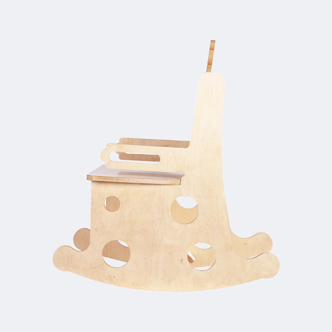 Kiddery Baloo | Wooden Rocking Chair