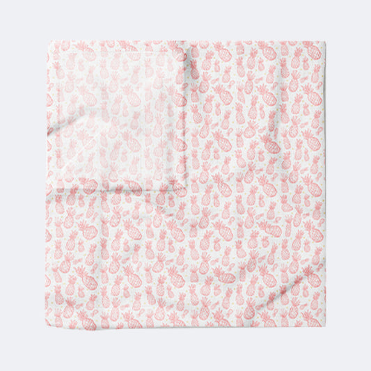 Kiddery Luxury Baby Muslin Cloths Blankets - PINEAPPLE