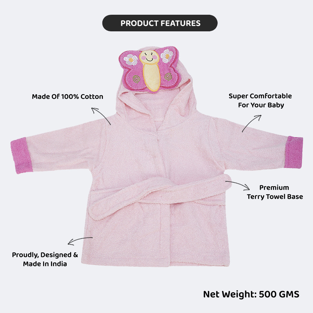 Kiddery Bathrobes | 0-12 Months | HEDWIZ
