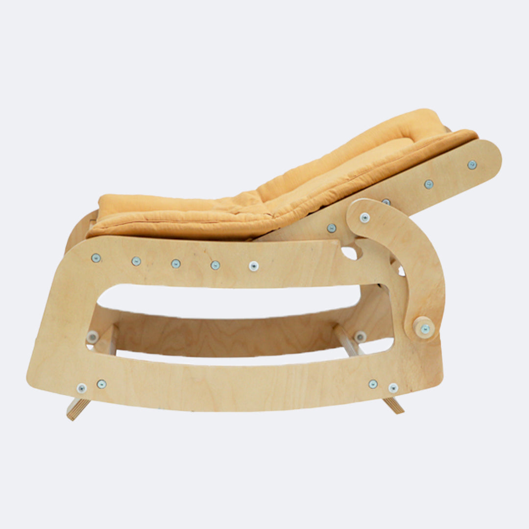 Kiddery Toddler Lounger | Wooden Montessori Furniture