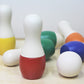 Kiddery Wooden Mini Bowling Pins Set