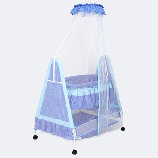 Kiddery Polkamania | Baby Cradle | Blue