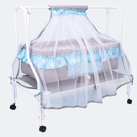 Kiddery Ares | Baby Cradle | Blue