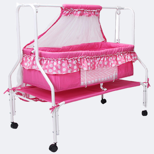 Kiddery Ares | Baby Cradle | Pink