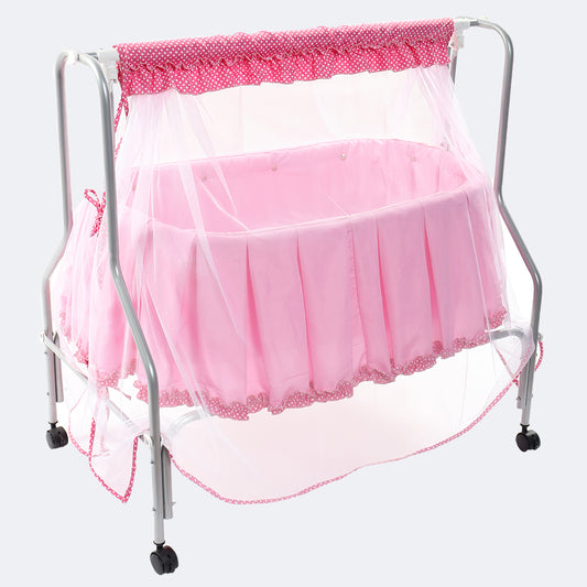 Kiddery Lyra | Baby Cradle | Pink